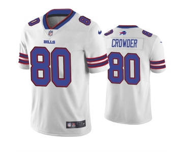 Men's Buffalo Bills #80 Jamison Crowder White Vapor Untouchable Limited Stitched Jersey