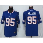 Nike Bills 95 Kyle Williams Royal Vapor Untouchable Limited Jersey