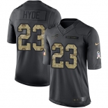 Nike  NFL Buffalo Bills #23 Micah Hyde Limited Black 2016 Salute to Service Men's Jersey