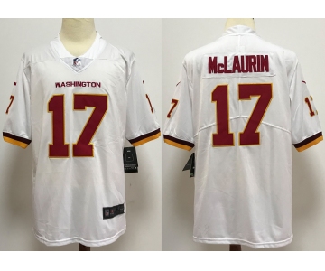 Men's Washington Redskins #17 Terry McLaurin White NEW 2020 Vapor Untouchable Stitched NFL Nike Limited Jersey