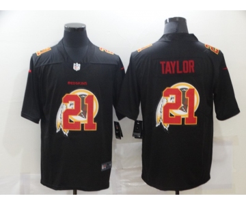 Men's Washington Redskins #21 Sean Taylor Black 2020 Shadow Logo Vapor Untouchable Stitched NFL Nike Limited Jersey