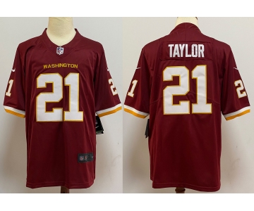 Men's Washington Redskins #21 Sean Taylor Burgundy Red NEW 2020 Vapor Untouchable Stitched NFL Nike Limited Jersey