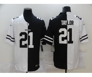 Men's Washington Redskins #21 Sean Taylor White Black Peaceful Coexisting 2020 Vapor Untouchable Stitched NFL Nike Limited Jersey