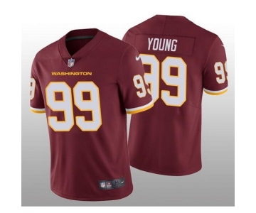 Men's Washington Redskins #99 Chase Young Red 2020 NEW Vapor Untouchable Stitched NFL Nike Limited Jersey