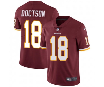 Nike Washington Redskins #18 Josh Doctson Burgundy Red Team Color Men's Stitched NFL Vapor Untouchable Limited Jersey