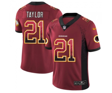Nike Washington Redskins 21 Sean Taylor Burgundy Red Drift Fashion NFL Vapor Untouchable Limited Jersey