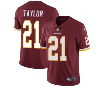 Nike Washington Redskins #21 Sean Taylor Burgundy Red Team Color Men's Stitched NFL Vapor Untouchable Limited Jersey