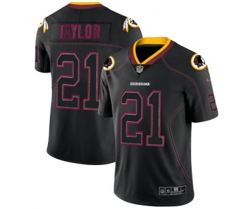 Nike Washington Redskins 21 Sean Taylor Lights Out Black NFL Vapor Untouchable Limited Jersey