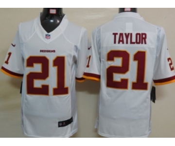 Nike Washington Redskins #21 Sean Taylor White Limited Jersey