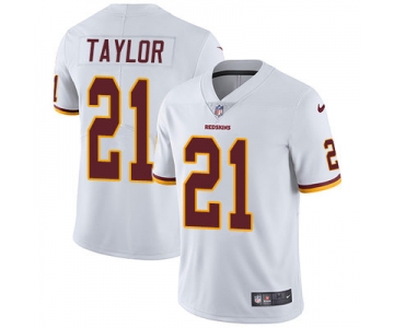 Nike Washington Redskins #21 Sean Taylor White Men's Stitched NFL Vapor Untouchable Limited Jersey
