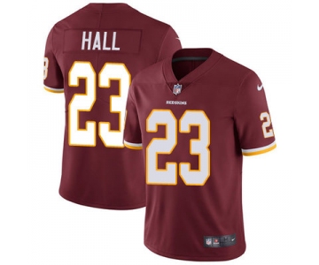 Nike Washington Redskins #23 DeAngelo Hall Burgundy Red Team Color Men's Stitched NFL Vapor Untouchable Limited Jersey