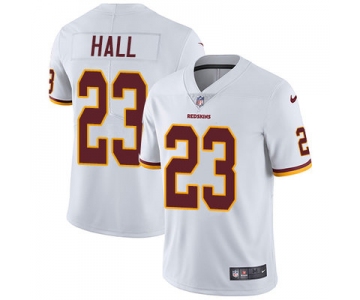 Nike Washington Redskins #23 DeAngelo Hall White Men's Stitched NFL Vapor Untouchable Limited Jersey