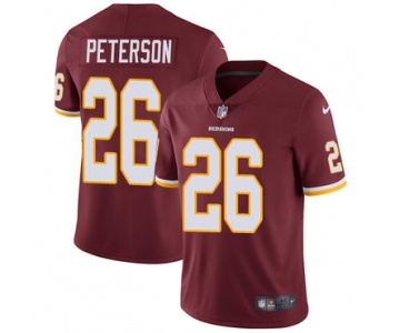 Nike Washington Redskins #26 Adrian Peterson Burgundy Red Team Color Men's Stitched NFL Vapor Untouchable Limited Jersey