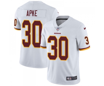 Nike Washington Redskins #30 Troy Apke White Men's Stitched NFL Vapor Untouchable Limited Jersey