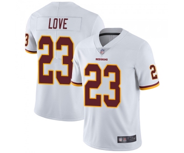 Redskins #23 Bryce Love White Men's Stitched Football Vapor Untouchable Limited Jersey