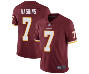 Redskins #7 Dwayne Haskins Burgundy Red Team Color Men's Stitched Football Vapor Untouchable Limited Jersey