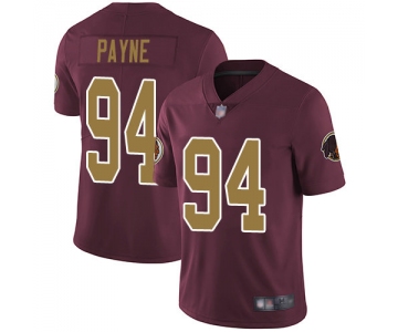 Redskins #94 Da'Ron Payne Burgundy Red Alternate Men's Stitched Football Vapor Untouchable Limited Jersey
