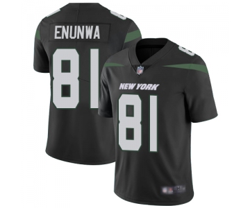 Jets #81 Quincy Enunwa Black Alternate Men's Stitched Football Vapor Untouchable Limited Jersey