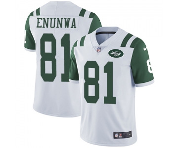 Jets #81 Quincy Enunwa White Men's Stitched Football Vapor Untouchable Limited Jersey