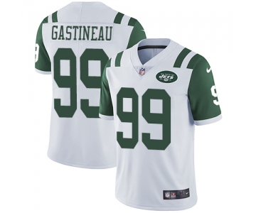 Jets #99 Mark Gastineau White Men's Stitched Football Vapor Untouchable Limited Jersey