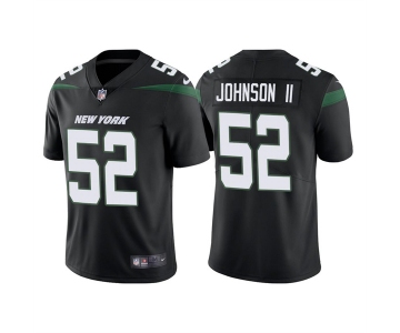 Men's New York Jets #52 Jermaine Johnson II 2022 Black Vapor Untouchable Limited Stitched Jersey