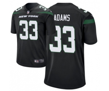 Men's Nike New York Jets 33 Jamal Adams Black New 2019 Vapor Untouchable Limited Jersey