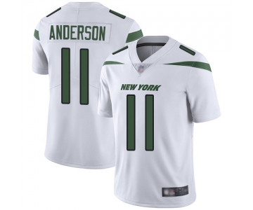 New York Jets #11 Robby Anderson White Men's Stitched Football Vapor Untouchable Limited Jersey