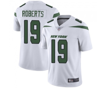 New York Jets #19 Andre Roberts White Men's Stitched Football Vapor Untouchable Limited Jersey