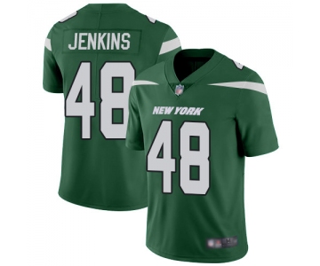 New York Jets #48 Jordan Jenkins Green Team Color Men's Stitched Football Vapor Untouchable Limited Jersey