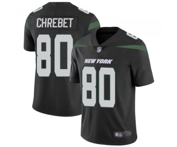 New York Jets #80 Wayne Chrebet Black Alternate Men's Stitched Football Vapor Untouchable Limited Jersey