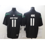 Nike Jets 11 Denzel Mims Black Vapor Untouchable Limited Jersey
