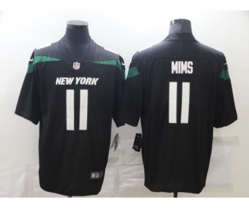 Nike Jets 11 Denzel Mims Black Vapor Untouchable Limited Jersey