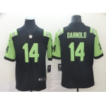 Nike Jets 14 Sam Darnold Black City Edition Vapor Untouchable Limited Jersey
