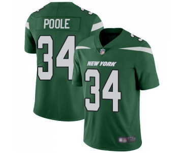 Nike Jets #34 Brian Poole Green Team Color Men's Stitched NFL Vapor Untouchable Limited Jersey