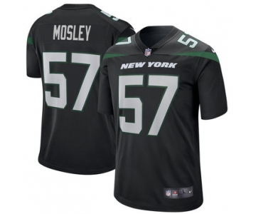 Nike Jets 57 C.J. Mosley Black New 2019 Vapor Untouchable Limited Jersey