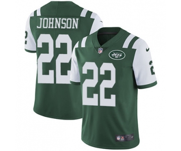 Nike New York Jets #22 Trumaine Johnson Green Team Color Men's Stitched NFL Vapor Untouchable Limited Jersey