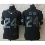 Nike New York Jets #24 Darrelle Revis Black Impact Limited Jersey