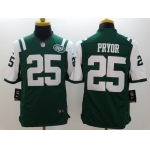 Nike New York Jets #25 Calvin Pryor Green Limited Jersey