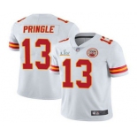 Men's Kansas City Chiefs #13 Byron Pringle White 2021 Super Bowl LV Limited Stitched NFL Jersey