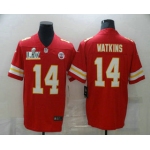 Men's Kansas City Chiefs #14 Sammy Watkins Red 2021 Super Bowl LV Vapor Untouchable Stitched Nike Limited NFL Jersey