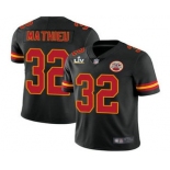 Men's Kansas City Chiefs #32 Tyrann Mathieu Black 2021 Super Bowl LV Vapor Untouchable Stitched Nike Limited NFL Jersey
