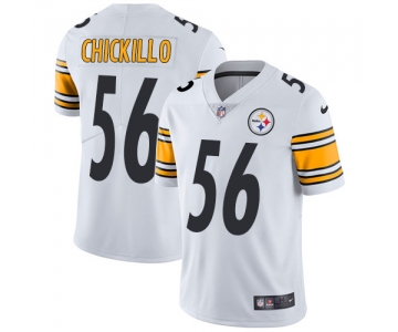 Men's Pittsburgh Steelers #56 Anthony Chickillo White Nike NFL Alternate Vapor Untouchable Limited Jersey
