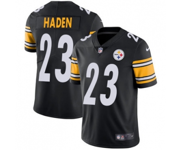 Nike Pittsburgh Steelers #23 Joe Haden Black Team Color Men's Stitched NFL Vapor Untouchable Limited Jersey