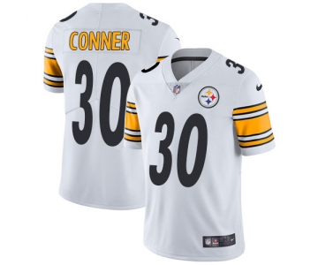 Nike Pittsburgh Steelers #30 James Conner White Men's Stitched NFL Vapor Untouchable Limited Jersey