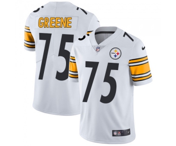 Nike Pittsburgh Steelers #75 Joe Greene White Men's Stitched NFL Vapor Untouchable Limited Jersey