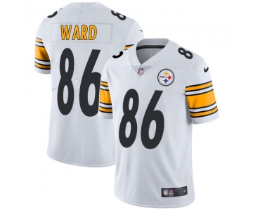 Nike Pittsburgh Steelers #86 Hines Ward White Men's Stitched NFL Vapor Untouchable Limited Jersey