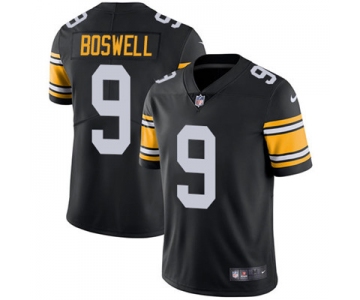 Nike Pittsburgh Steelers #9 Chris Boswell Black Alternate Men's Stitched NFL Vapor Untouchable Limited Jersey