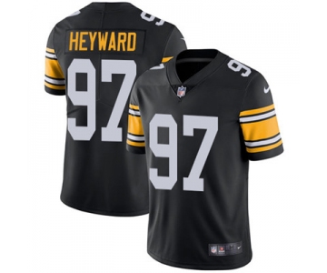 Nike Pittsburgh Steelers #97 Cameron Heyward Black Alternate Men's Stitched NFL Vapor Untouchable Limited Jersey