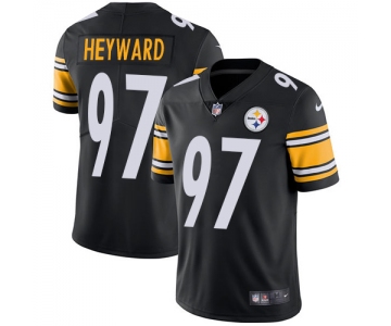 Nike Pittsburgh Steelers #97 Cameron Heyward Black Team Color Men's Stitched NFL Vapor Untouchable Limited Jersey