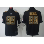 Nike Pittsburgh Steelers #99 Brett Keisel Black Impact Limited Jersey